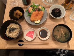 Set lunch  at Brown Rice ブラウンライス in Tokyo