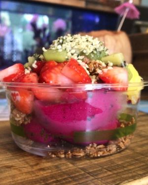 jamaica bowl at Good Vibes Juice in Largo