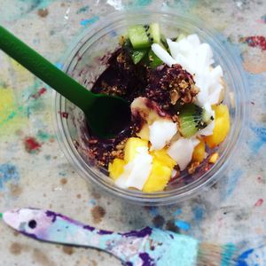 yummmm acai bowl at Good Vibes Juice in Largo