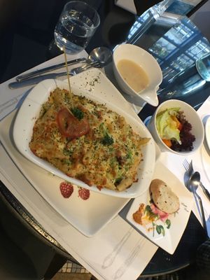 Lion mane Mushroom baked rice  at Chì Kàn Xǐ Lóu 赤崁璽樓 in Tainan