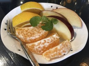 Seasonal fruit at Chì Kàn Xǐ Lóu 赤崁璽樓 in Tainan