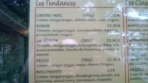 pizzas végétariennes signalées par VEG at O Chato in Caen