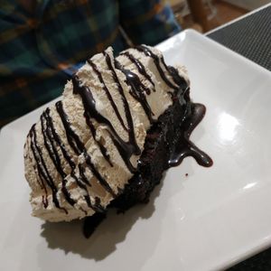 Brownie, delicioso at Bambú in Vigo