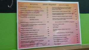 Carta at Bambú in Vigo