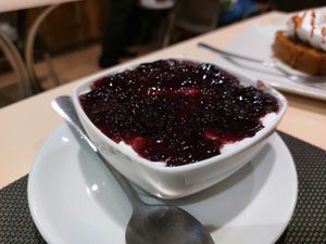 Tarta de queso at Bambú in Vigo