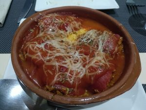 Stuffed piquillo peppers at Bambú in Vigo