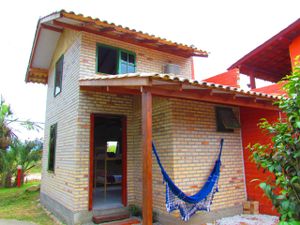 One of the lovely accommodations at Pousada Rosa Verde in Imbituba