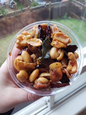 #Vegan Thai tasty nuts at Na-Ha-Thai's Kitchen in Guelph
