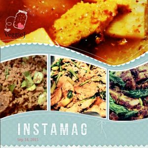 Welcome to VeggieJ. Today we will present thai food style.We have fried chicken vegetarian with chilli, fried  parkia with curry and fried fish vegetarian with red curry. Everything good.you can try it. at Veggie J in Bangkok