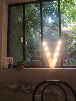 View from the inside at Väcka in Barcelona