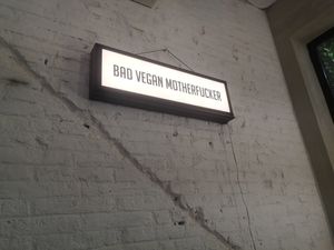 Bad vegan motherf*cker at Väcka in Barcelona