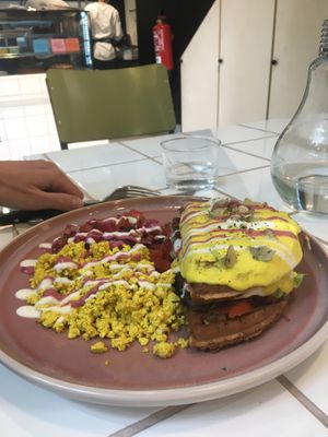 Waffle  at Väcka in Barcelona