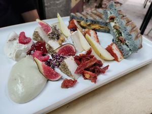 The aged camembert is incredible! at Väcka in Barcelona