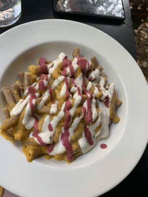 Mac and cheese at Väcka in Barcelona