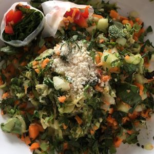 raw dish  at Väcka in Barcelona