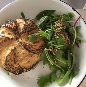 caprese sandwich  at Väcka in Barcelona
