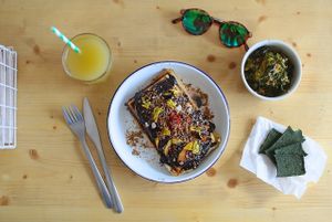 Gofres at Väcka in Barcelona