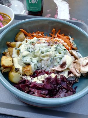 plato principal del menu at Väcka in Barcelona