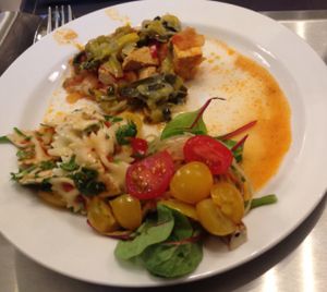 vegan options  at Etnosvet in Prague