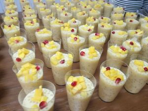 Pudding at Etnosvet in Prague