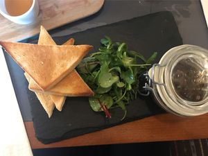 vegan starter at Etnosvet in Prague