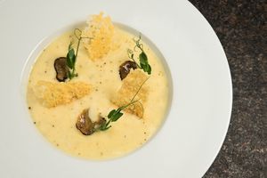Truffle risotto - new at autumn menu 2019 at Etnosvet in Prague
