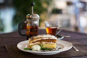 cake & tea at Svarog in Guardamar Del Segura