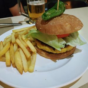 Hamburguesa casera, deliciosa! at Svarog in Guardamar Del Segura