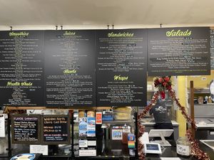 Menu  at HiBlend Health Bar and Cafe in Honolulu