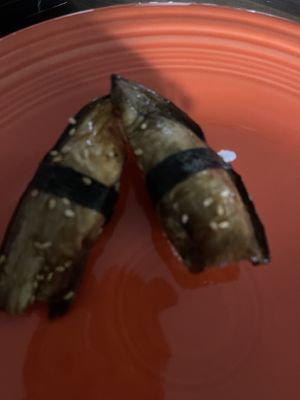 Unami (eggplant)  at Blue Sushi Sake Grill in Denver