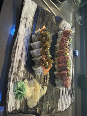 So tasty and spicy!  at Blue Sushi Sake Grill in Denver