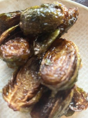 Brussels sprouts   at Blue Sushi Sake Grill in Denver