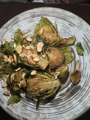 Brussels sprouts   at Blue Sushi Sake Grill in Denver