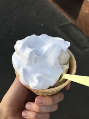 Doesnt look spectacular but tastes really good :) at Eisschmiede - Manufaktur fur Genuss in Dusseldorf