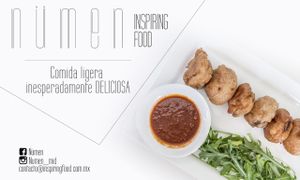 Champiñones tempera.  at Nümen in Merida