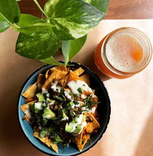 Best chilaqules & yummy juice  at Nümen in Merida