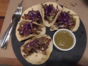 Tacos at Nümen in Merida