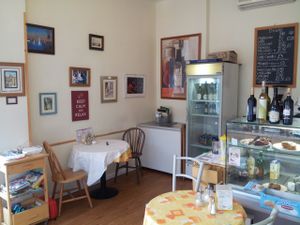 Inside our Cafe at Il Picchio Cafe in Southampton