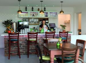 Give Kitchen bar area.  at GIVE Kitchen in Liverpool