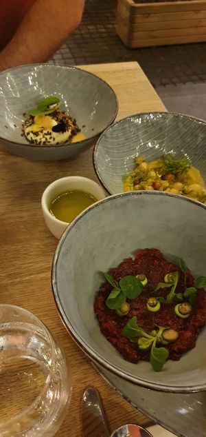 great appetizers at TIAN Bistro am Spittelberg in Vienna