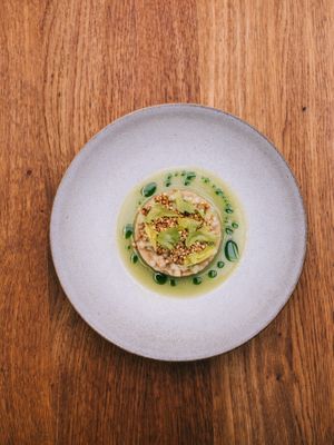 Celery at TIAN Bistro am Spittelberg in Vienna