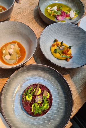 Sharing Chefs Garden at TIAN Bistro am Spittelberg in Vienna