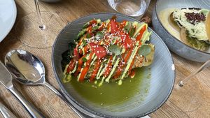 Salad  at TIAN Bistro am Spittelberg in Vienna