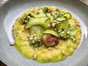 Risotto  at TIAN Bistro am Spittelberg in Vienna