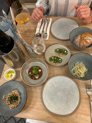 Voorgerechtjes at TIAN Bistro am Spittelberg in Vienna