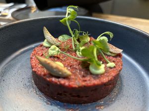 Tian Tartar (vegan)  at TIAN Bistro am Spittelberg in Vienna