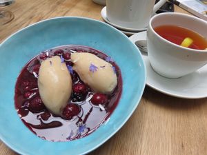 lemon sorbet, 7€ (2016) at TIAN Bistro am Spittelberg in Vienna