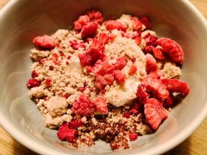 Quinoa pudding at TIAN Bistro am Spittelberg in Vienna