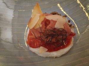 Dessert at TIAN Bistro am Spittelberg in Vienna