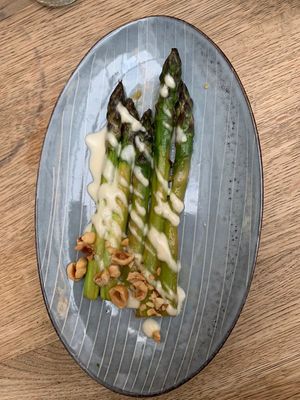 Part of the sharing chef's garden menu (vegan) at TIAN Bistro am Spittelberg in Vienna